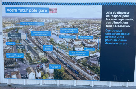 2024 01 20 Travaux gare de Melun 4.jpg, janv. 2025